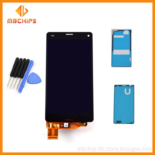 Best Choice New display with frame for sony xperia z3 mini/compact lcd with touch screen